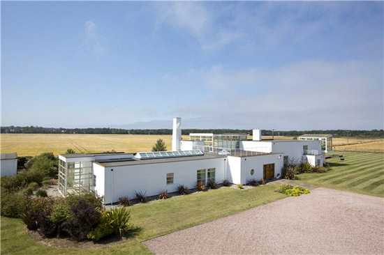 Lysander House converted World War 2 radar station in North Berwick, East Lothian