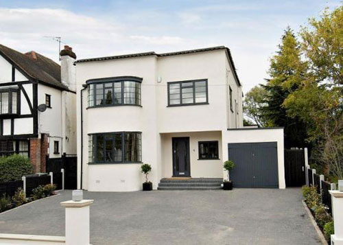 On the market: Refurbished four-bedroom art deco property in Loughton, Essex