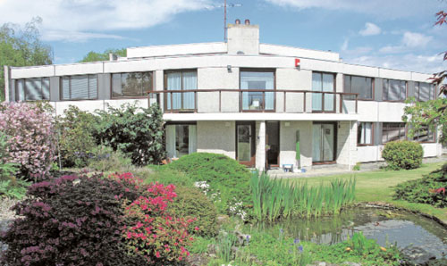 Lost in the 1970s: Three-storey Buccleuch Court house in Dalkeith, near Edinburgh