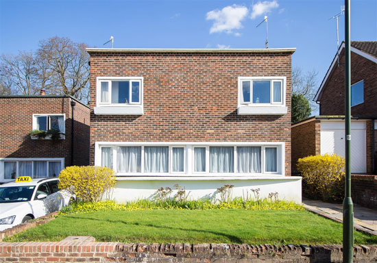 1930s Berthold Lubektin modern house in Haywards Heath, West Sussex