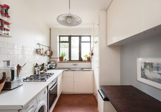 Two-bedroom flat on the Berthold Lubetkin-designed Spa Green Estate in Clerkenwell, London EC1