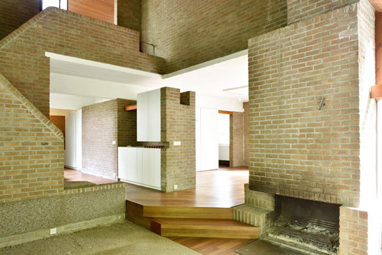 1970s Lode Wouters modernist time capsule in 's-Gravenwezel, Belgium