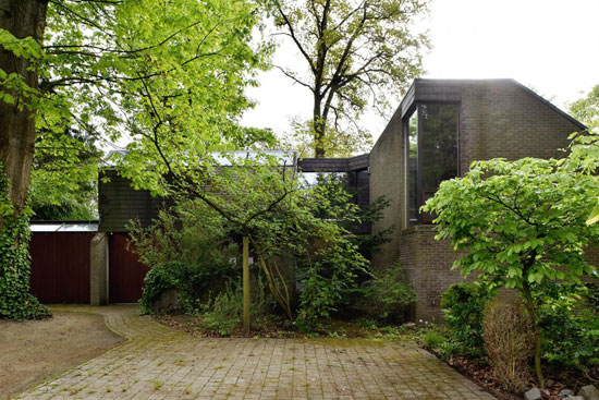 1970s Lode Wouters modernist time capsule in 's-Gravenwezel, Belgium