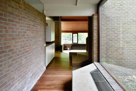 1970s Lode Wouters modernist time capsule in 's-Gravenwezel, Belgium