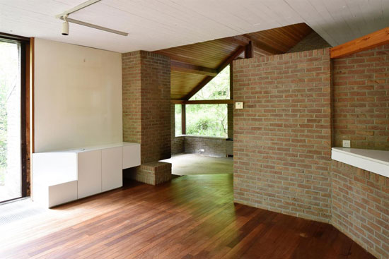 1970s Lode Wouters modernist time capsule in 's-Gravenwezel, Belgium