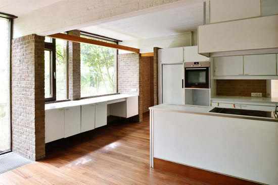 1970s Lode Wouters modernist time capsule in 's-Gravenwezel, Belgium