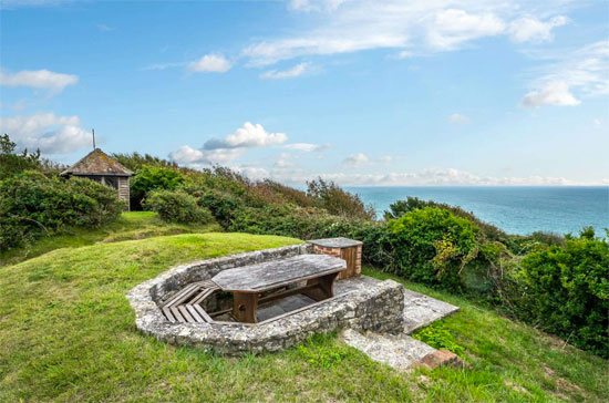 1920s Sir Edwin Lutyens house in Lulworth Cove near Wareham, Dorset