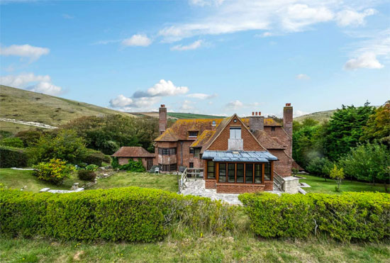 1920s Sir Edwin Lutyens house in Lulworth Cove near Wareham, Dorset