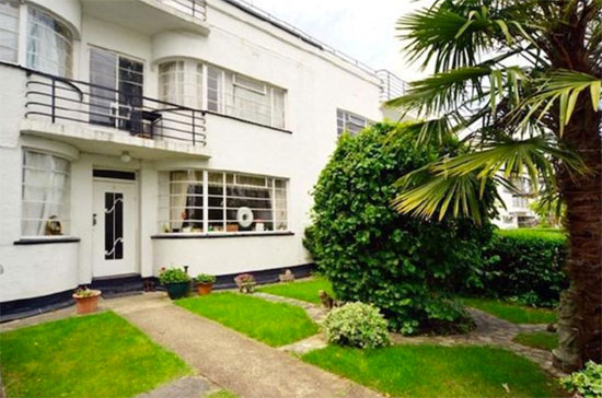 1930s grade II-listed art deco house in Hampstead Garden Suburb, London N2