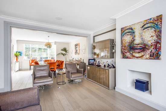 1930s grade II-listed art deco property in Lytton Close, London N2