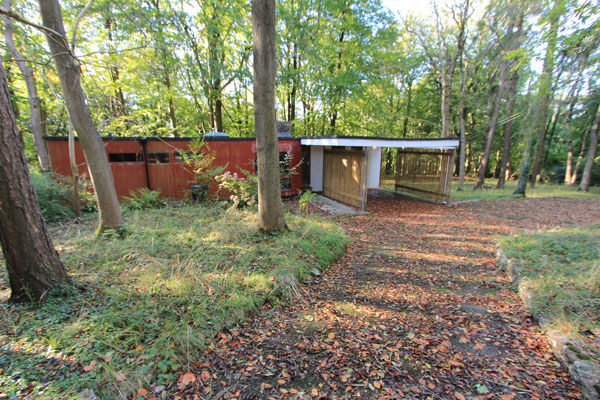 1950s midcentury modern house in Clapton in Gordano, Bristol