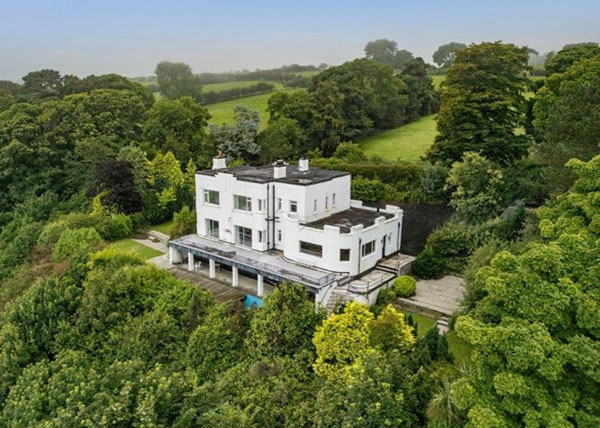 1930s art deco house in Cushendall, Co. Antrim, Northern Ireland