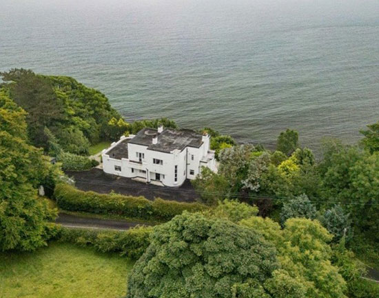 1930s art deco house in Cushendall, Co. Antrim, Northern Ireland