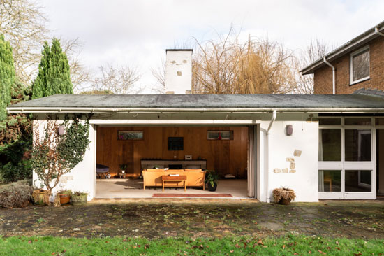 1960s Dennis Darbison midcentury modern house in Maidstone, Kent