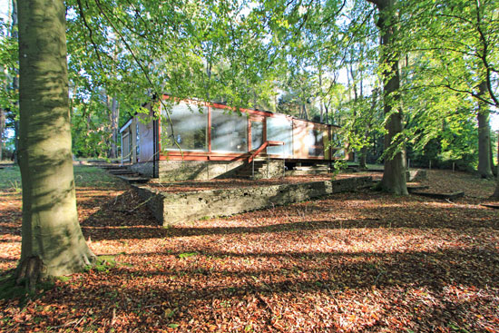 1950s midcentury modern house in Clapton in Gordano, Bristol