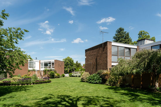 1960s midcentury modern house in London SW20