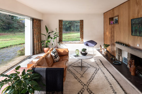 1960s Dennis Darbison midcentury modern house in Maidstone, Kent