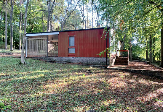 1950s midcentury modern house in Clapton in Gordano, Bristol