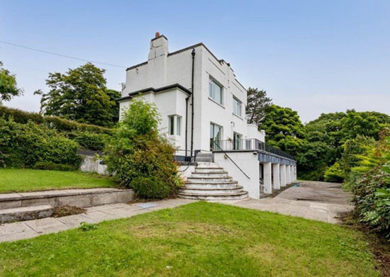 1930s art deco house in Cushendall, Co. Antrim, Northern Ireland