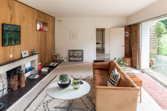 1960s Dennis Darbison midcentury modern house in Maidstone, Kent