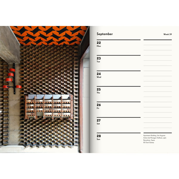 Limited edition Modernist Weekly Planner 2025