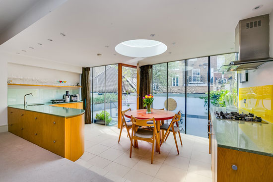 Two-bedroom architect-designed property in London W8
