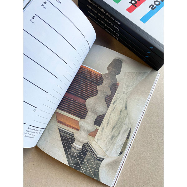 Limited edition Modernist Weekly Planner 2025