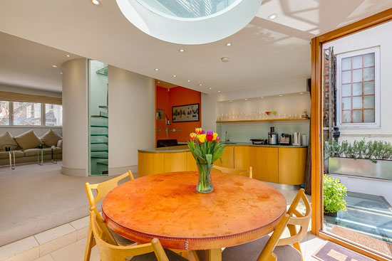 Two-bedroom architect-designed property in London W8