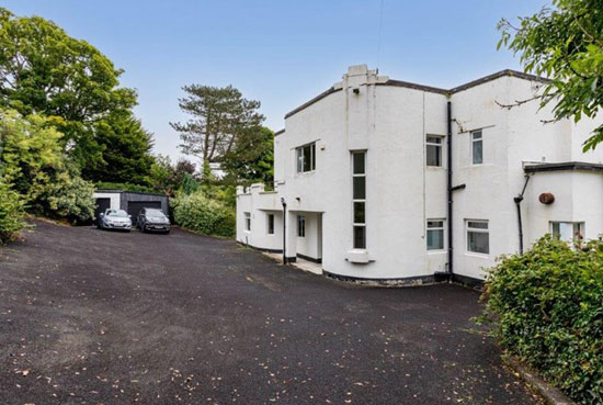 1930s art deco house in Cushendall, Co. Antrim, Northern Ireland