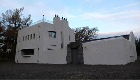 Charles Rennie Mackintosh-designed Artist's Cottage and Studio and South House in Inverness, Scotland