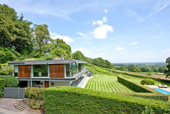 On the market: The Quell Michael Manser-designed modernist property in Haslemere, Surrey