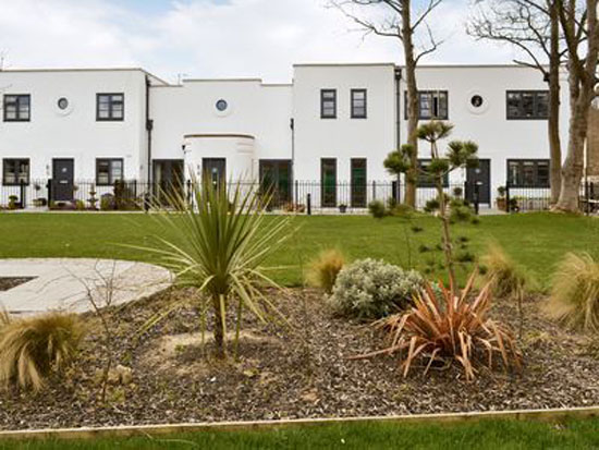 Two-bedroom apartment in the 1930s art deco Manor Road Garage in East Preston, West Sussex