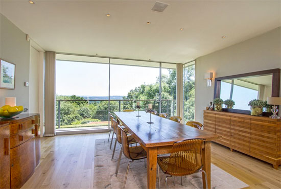 The Quell Michael Manser-designed modernist property in Haslemere, Surrey
