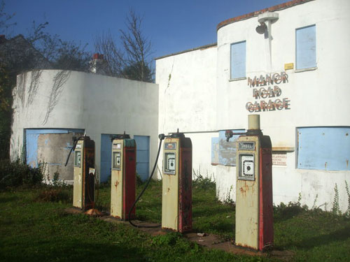 Art deco Manor Road Garage, East Preston, West Sussex