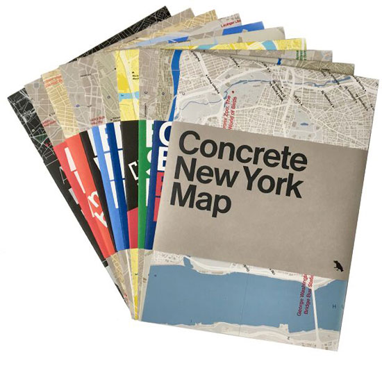 Concrete​ ​New​ ​York​ ​Map by Blue Crow Media. Image: Jason​ ​Woods​ ​for​ ​Blue​ ​Crow​ ​Media.