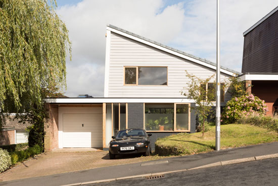 1960s modern house in Marple Bridge, Stockport, Cheshire