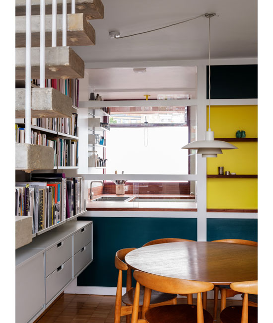 1950s apartment in Chamberlain, Powell and Bon’s Golden Lane Estate, London EC1Y