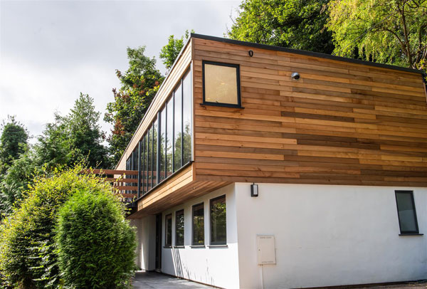 1970s modern house in Malvern, Worcestershire