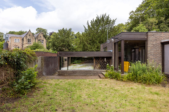 1960s David Mellor modern house in Sheffield, South Yorkshire