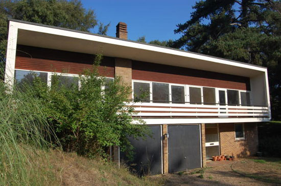 Candleriggs 1960s modernist property in Woodbridge, Suffolk