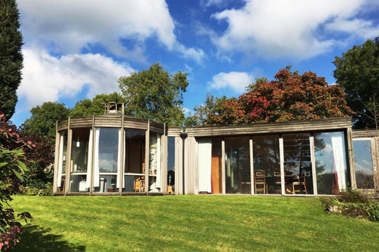 1960s Ray Moxley and Tim Organ-designed modernist property in Chewton Mendip, Somerset