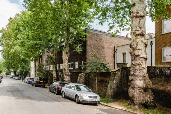 1960s midcentury modern townhouse in London W2