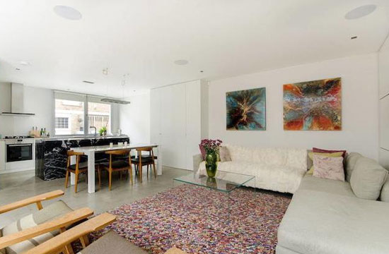 Three-bedroom modernist mews house in Lancaster Gate, London W2