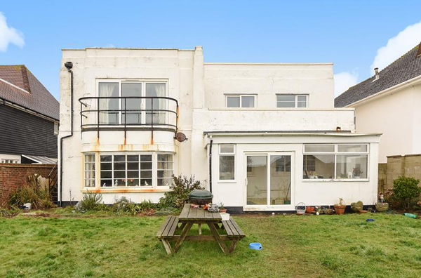 Art deco renovation project: 1930s four-bedroom property in Middleton On Sea, West Sussex
