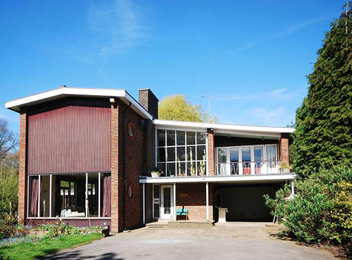 1950s midcentury modern house in London SW16