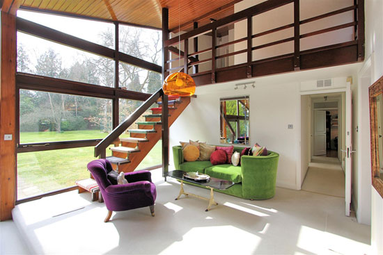 1960s midcentury modern house in Woodham, Surrey