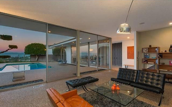1960s midcentury-modern property in Encino, Los Angeles. California