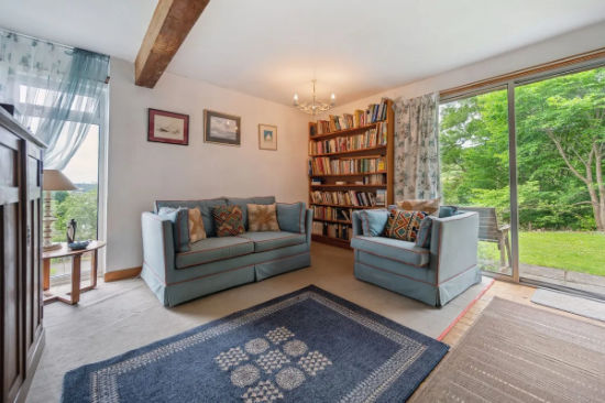 1970s modern house in Milton Hill, Dumbarton, Scotland