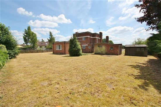Unrestored 1930s art deco property in Mildenhall, Suffolk