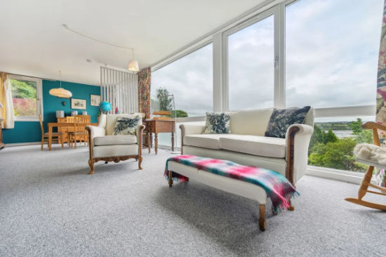 1970s modern house in Milton Hill, Dumbarton, Scotland